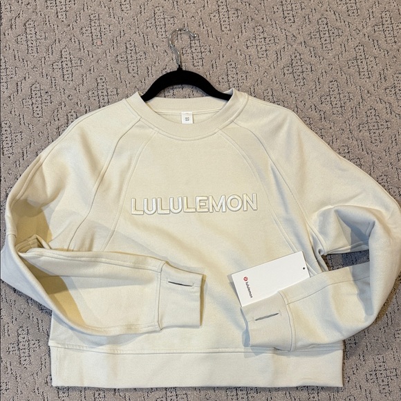 Lululemon athletica Cream WORDSPELL